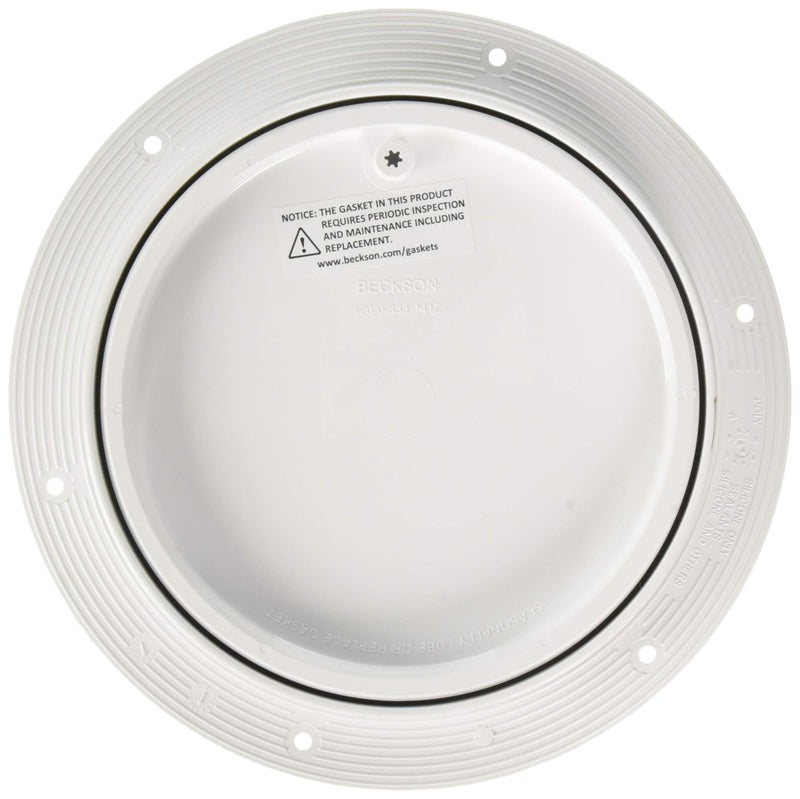 BECKSON PRY Deck Plate 6" WHT Diamond - Image 2